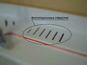 Вентиляционные отверстия